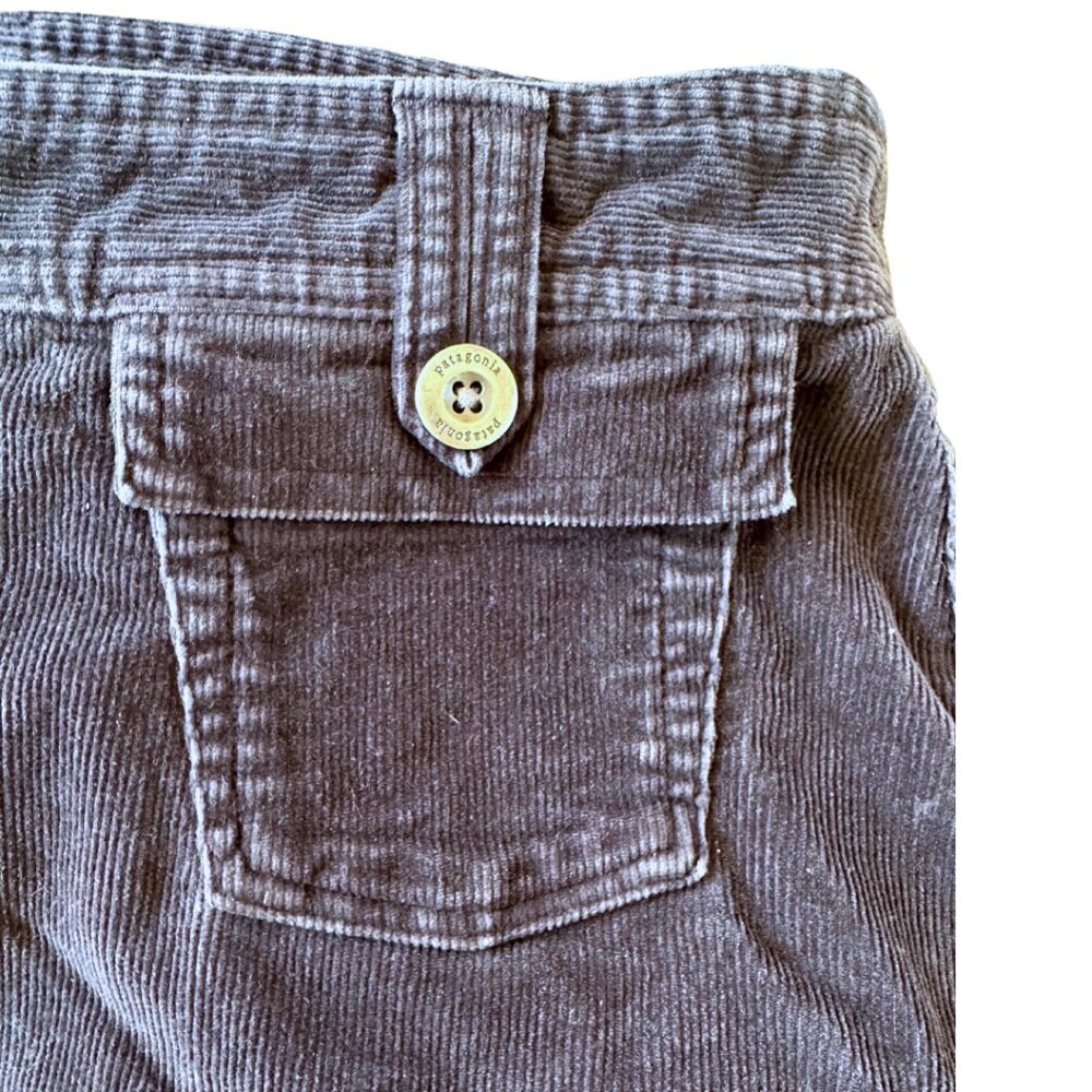 Patagonia Navy Corduroy Cargo Mini Skirt - Picture 3 of 5